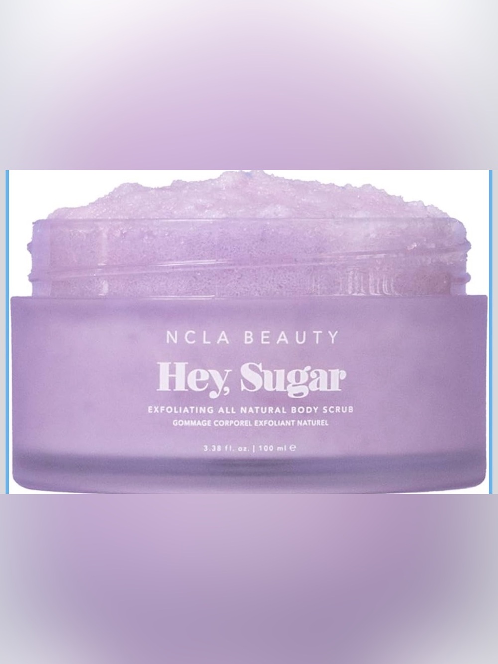 Hey Sugar Birthday Cake Exfoliating Body Scrub - Lavender - Picture 2 of 6